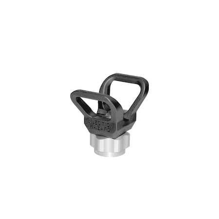 Bedford Precision Parts Bedford Precision Hand-Tight Reversible Tip Guard, 11/16in-F, Replacement Part for Graco and Titan 33-7002